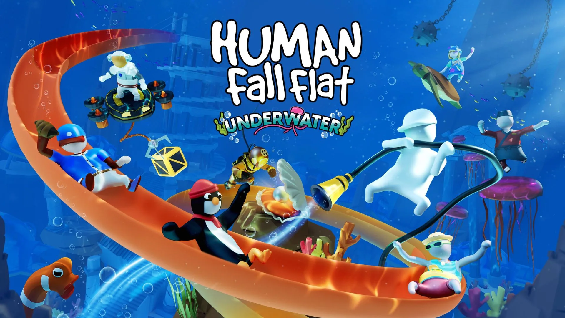 Human Fall Flat Underwater